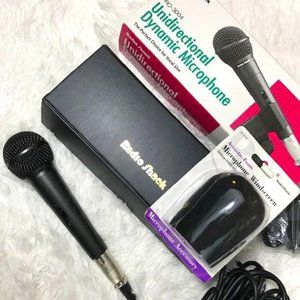 Unidirectional Dynamic Microphone w/20ft cord & Acoustic -Foam Widescreen Set